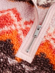 Orange Borg Half Zip Fleece - Image 2 of 4