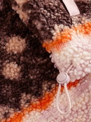 Orange Borg Half Zip Fleece - Image 3 of 4