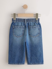 Dark Blue Denim Wide Leg Jeans (3mths-7yrs) - Image 6 of 9