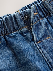 Dark Blue Denim Wide Leg Jeans (3mths-7yrs) - Image 7 of 9