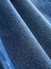 Dark Blue Denim Wide Leg Jeans (3mths-7yrs) - Image 9 of 9