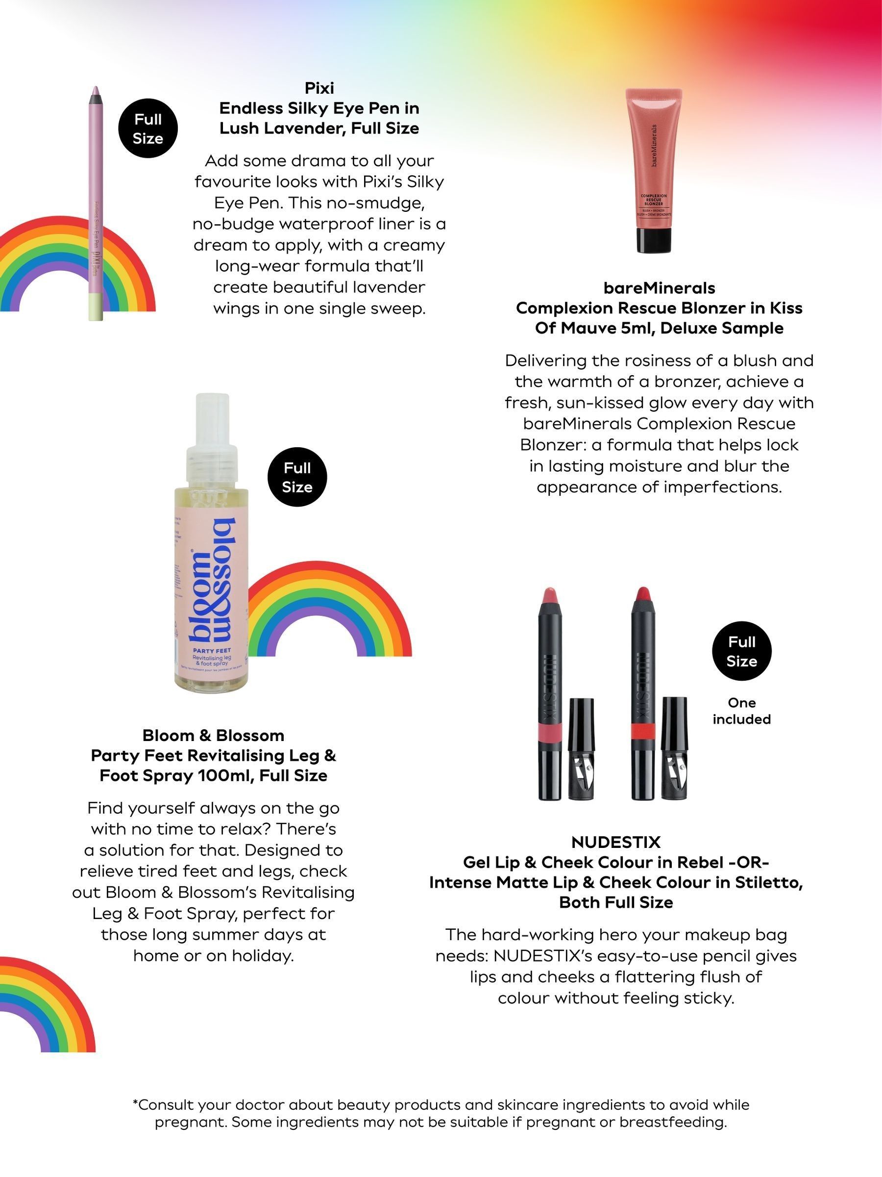 Buy Be You with Pride Beauty Box (Worth Over £93) from the Next UK