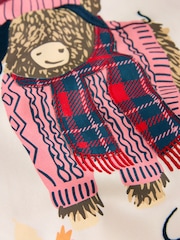 Farinha de aveia - Seasonal Graphic Hamish Christmas Longsleeve Crewneck Sweatshirt - Imagem 6 de 7