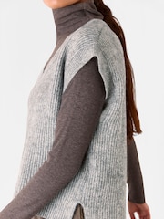 Whistles Grey Elsa Ribbed Tank - Image 4 of 5