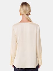 Whistles White Kika Frill Top - Image 2 of 5