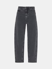 Whistles Grey Stretch Barrel Leg Jeans - Image 5 of 5