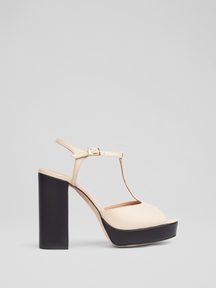 LK Bennett Lorna Leather Mary Jane Platform Shoes - Bild 2 von 4 LK Bennett Lorna Leather Mary Jane Platform Shoes - Bild 2 von 4
