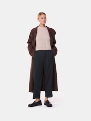 Whistles Black Matilda Tapered Trousers - Image 1 of 5