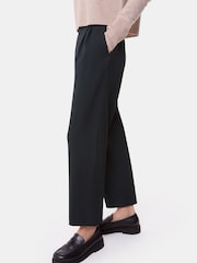 Whistles Black Matilda Tapered Trousers - Image 4 of 5