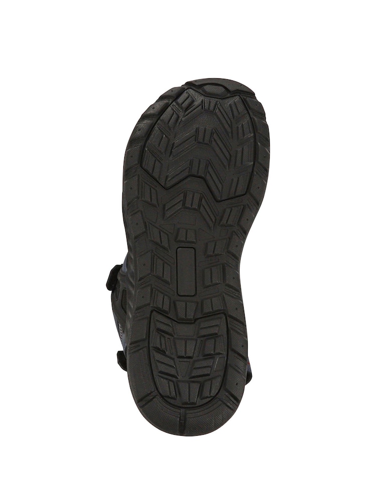 Pavers Blue Triple Touch-Fastening-Strapped Sandals - Image 5 of 5