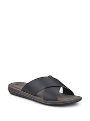 Pavers Black Gents Casual Sandals - Image 3 of 6