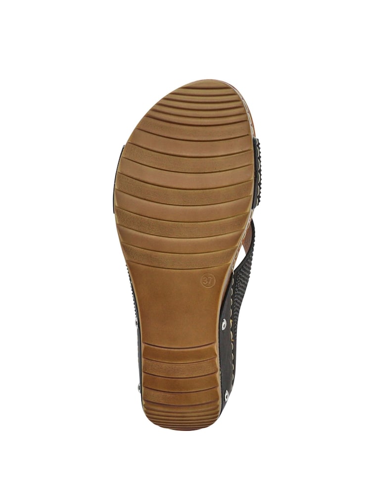 Pavers Black Chunky Sole Mules - Image 5 of 5