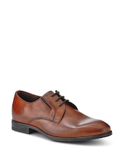 Pavers Brown Gents Lace Smart Shoes - Image 2 of 5