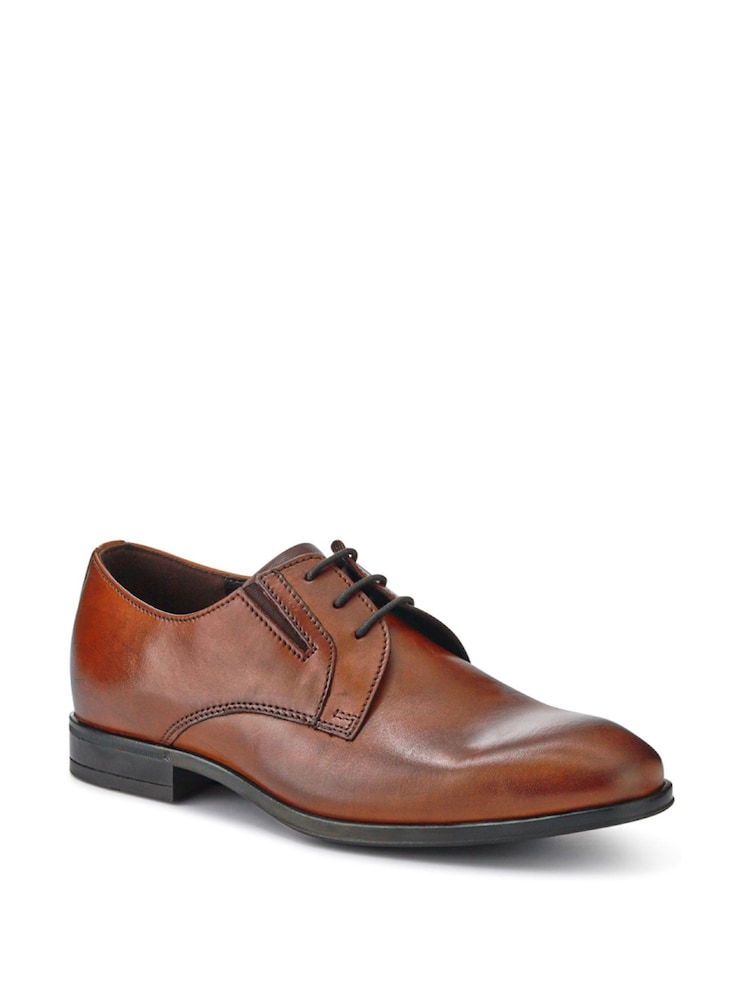 Pavers Brown Gents Lace Smart Shoes - Image 2 of 5