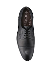 Pavers Black Gents Lace Smart Shoes - Image 5 of 5