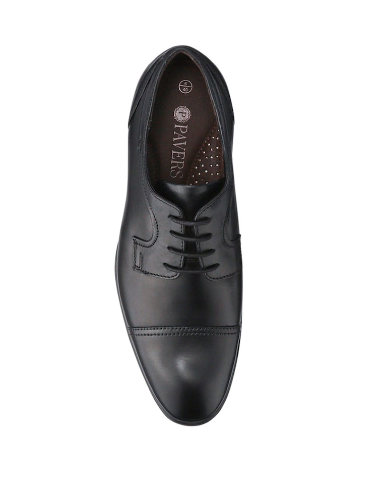 Pavers Black Gents Lace Smart Shoes - Image 5 of 5