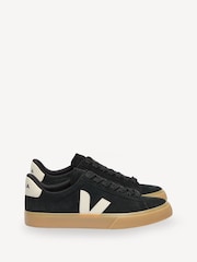 Veja Campo Bold Suede Black Trainers - Image 1 of 3