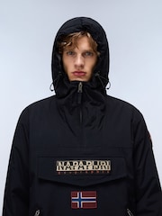 Napapijri Rainforest Pockets Black Anorak - Image 1 of 7