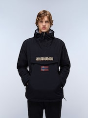 Napapijri Rainforest Pockets Black Anorak - Image 3 of 7