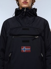 Napapijri Rainforest Pockets Black Anorak - Image 5 of 7