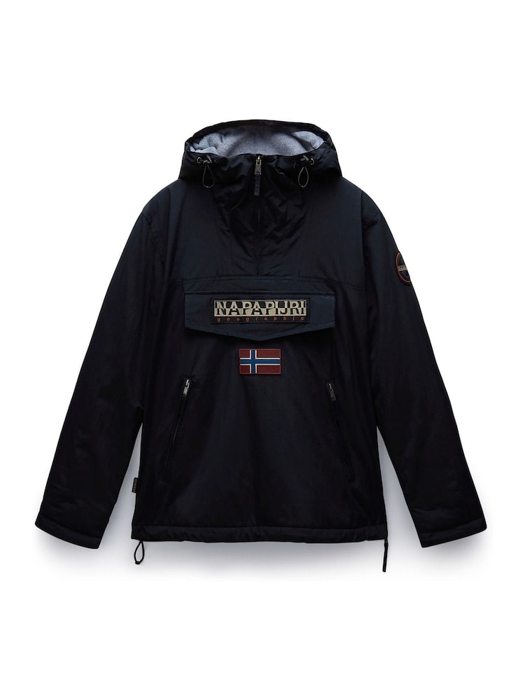 Napapijri Rainforest Pockets Black Anorak - Image 7 of 7