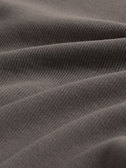The Set Black/Neutral/Taupe Brown 3 Pack Boat Neck Ribbed Bodies - Image 5 of 6