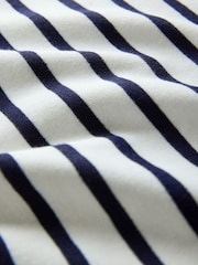 The Set Navy/Stripe/Neutral 3 Pack Boat Neck Heavyweight T-Shirts - Image 6 of 6