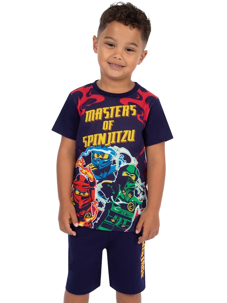 Character Blue LEGO Ninjago Short Pyjamas - Image 1 of 10