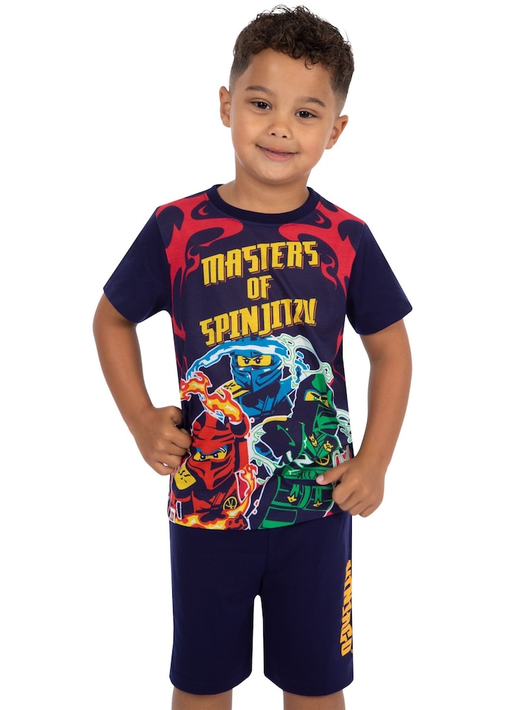 Character Blue LEGO Ninjago Short Pyjamas - Image 4 of 10