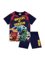Character Blue LEGO Ninjago Short Pyjamas - Image 6 of 10