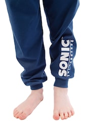 Character Blue Sonic The Hedgehog Pyjamas - Image 4 of 10