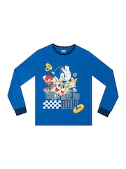 Character Blue Sonic The Hedgehog Pyjamas - Image 7 of 10