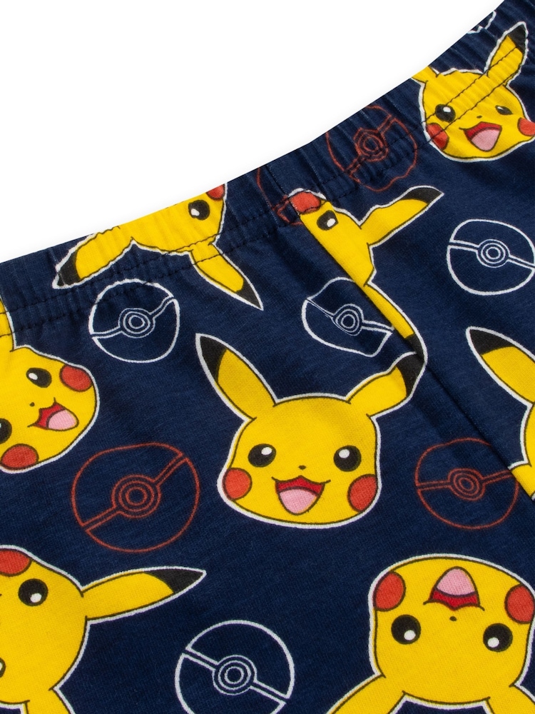 Character Blue Pokemon I Choose You 100% Cotton Pyjamas Set - Image 10 of 10
