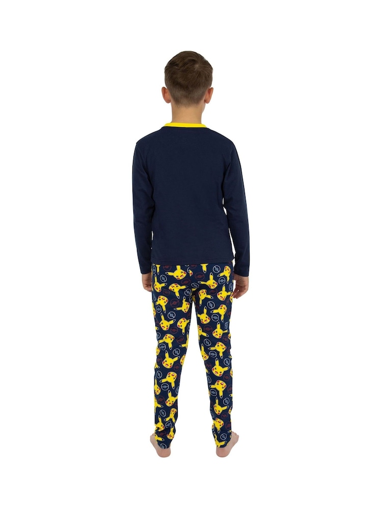 Character Blue Pokemon I Choose You 100% Cotton Pyjamas Set - Image 2 of 10 Character Blue Pokemon I Choose You 100% Cotton Pyjamas Set - Image 2 of 10