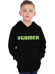 Harry Bear Black Gaming Hoodie - Image 2 of 7