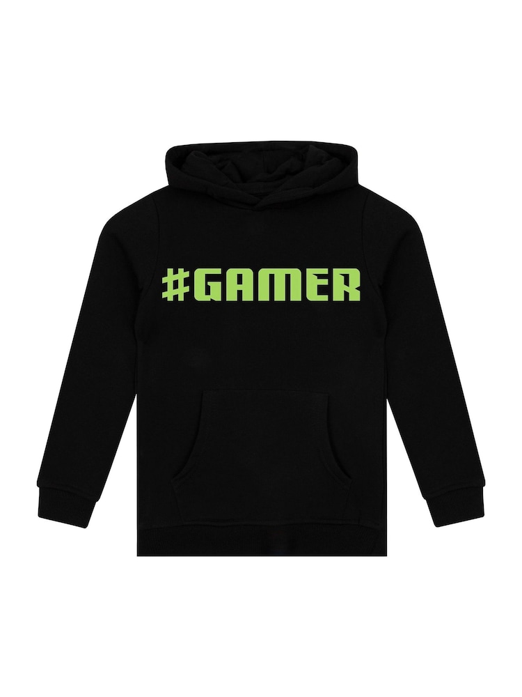 Harry Bear Black Gaming Hoodie - Image 4 of 7