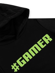 Harry Bear Black Gaming Hoodie - Image 7 of 7