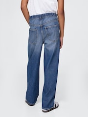 Gap Blue UltraSoft Pull On Baggy Jeans (4-13yrs) - Image 2 of 5