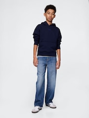 Gap Blue UltraSoft Pull On Baggy Jeans (4-13yrs) - Image 3 of 5