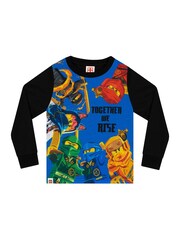 Character Black Lego Ninjago Pyjamas - Image 2 of 10