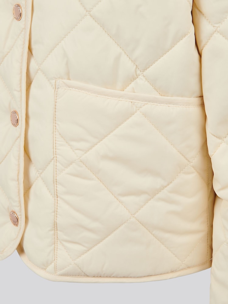 U.S. Polo Assn. Girls Diamond Quilt Jacket - Imagen 5 de 5