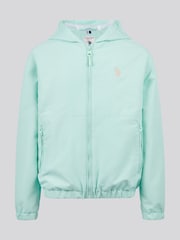 U.S. Polo Assn. Blue Girls Windbreaker - Image 1 of 5