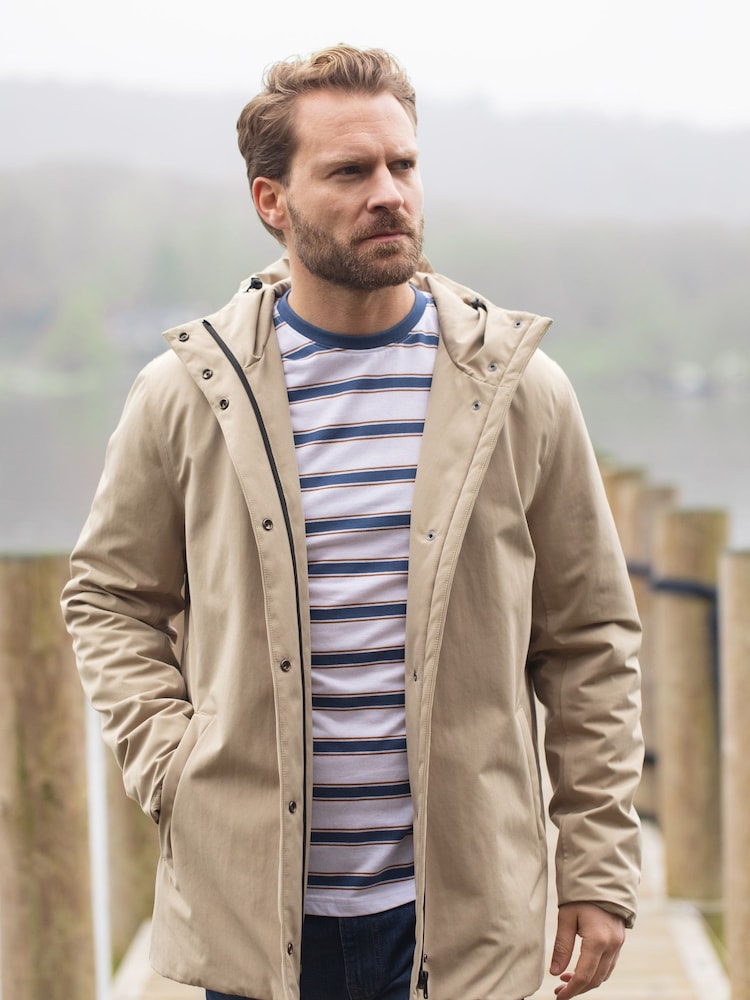 Lakeland Clothing Derwent Waterproof Nude Raincoat - Image 2 of 6