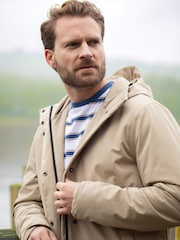 Lakeland Clothing Derwent Waterproof Nude Raincoat - Image 4 of 6