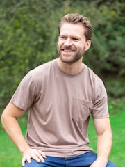 Lakeland Clothing Pocket Brown T-Shirt - Image 1 of 4