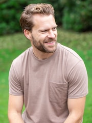 Lakeland Clothing Pocket Brown T-Shirt - Image 2 of 4