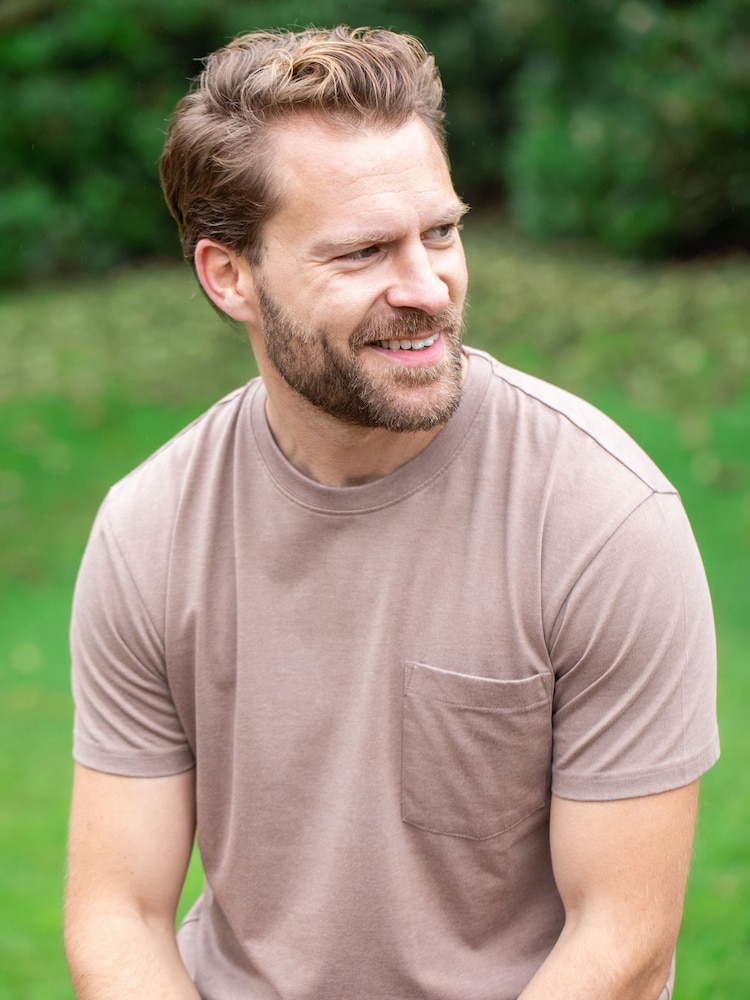 Lakeland Clothing Pocket Brown T-Shirt - Image 2 of 4