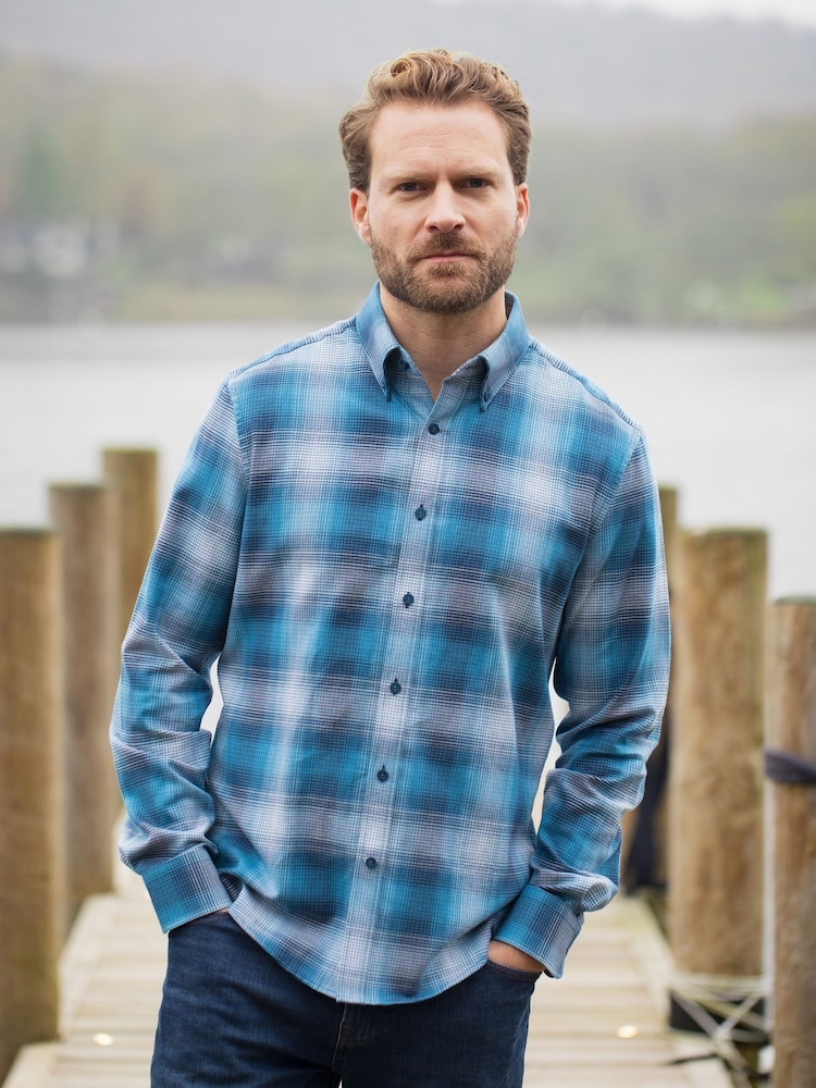 Lakeland Clothing Windermere 100% Cotton Shirt - Image 2 of 4