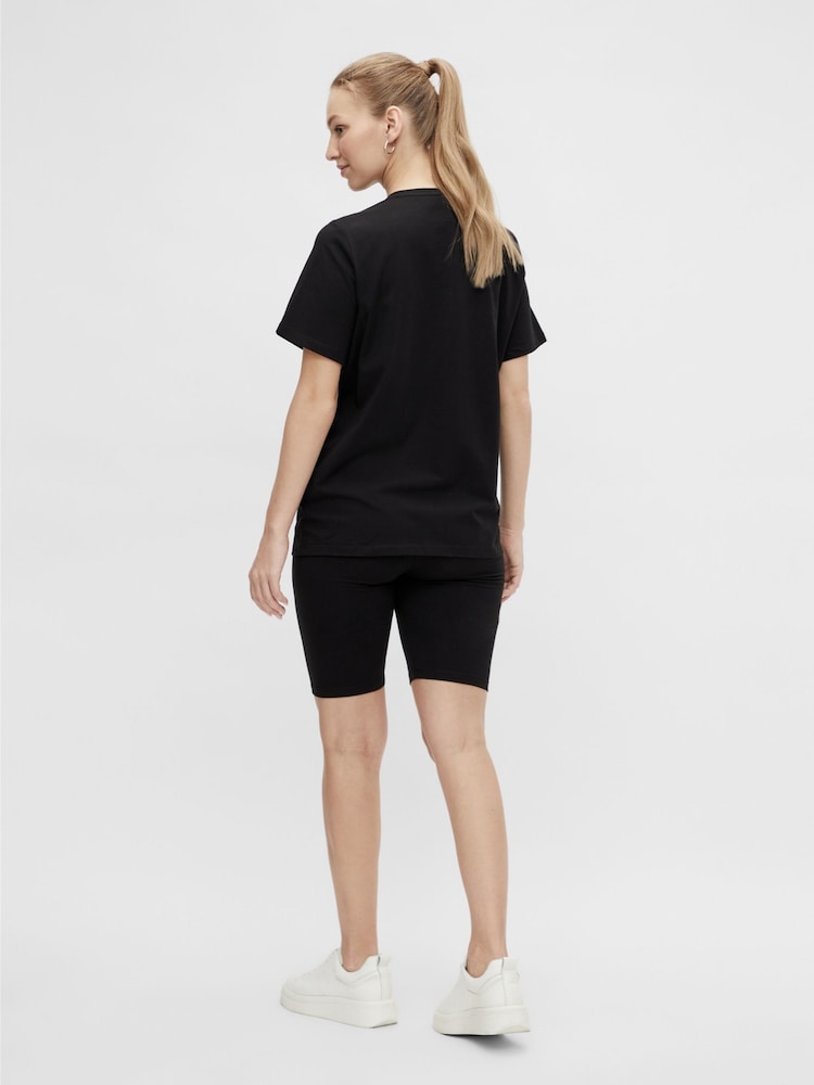 Mamalicious Short Sleeve Jersey T-Shirt And Shorts Set - Image 2 of 5
