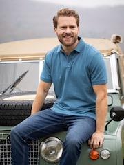 Lakeland Clothing Blue Honister Polo Shirt - صورة 1 من 3